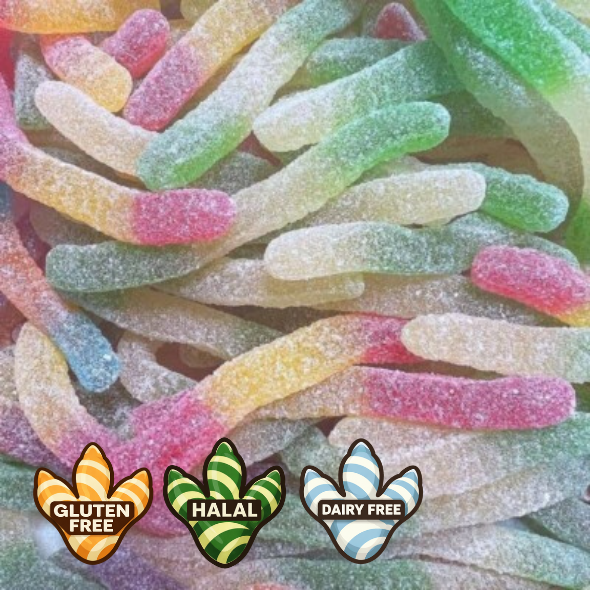 Fizzy Gummy Worms