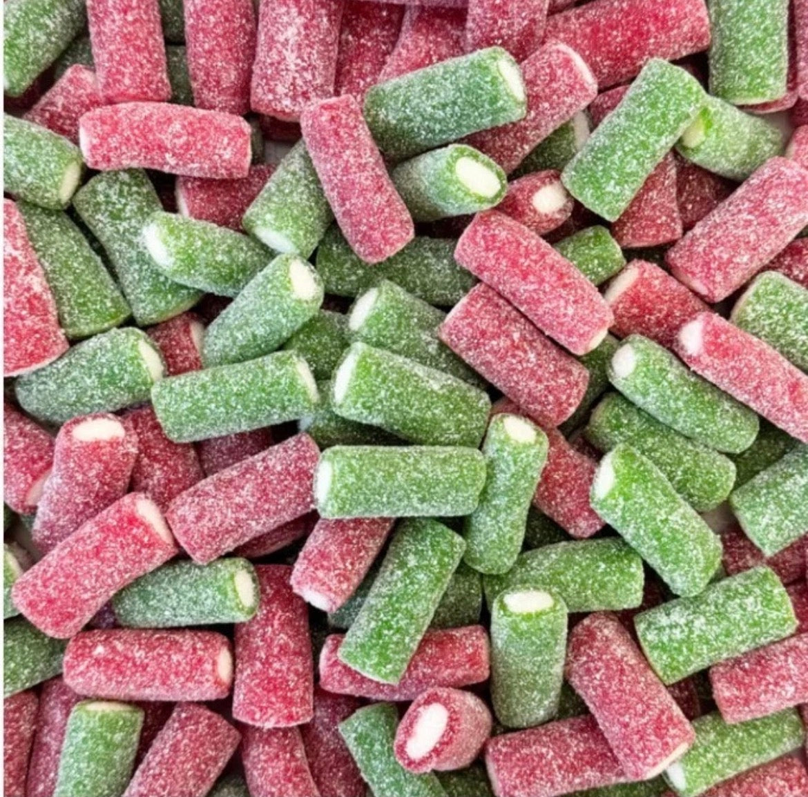 Fizzy Strawberry and Apple Bites