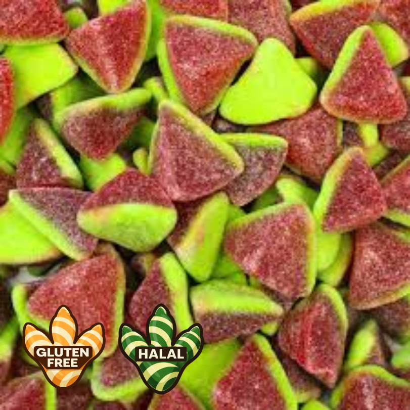 Jelly Filled Watermelon Slices