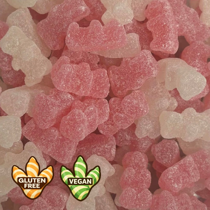Pink and White Bears