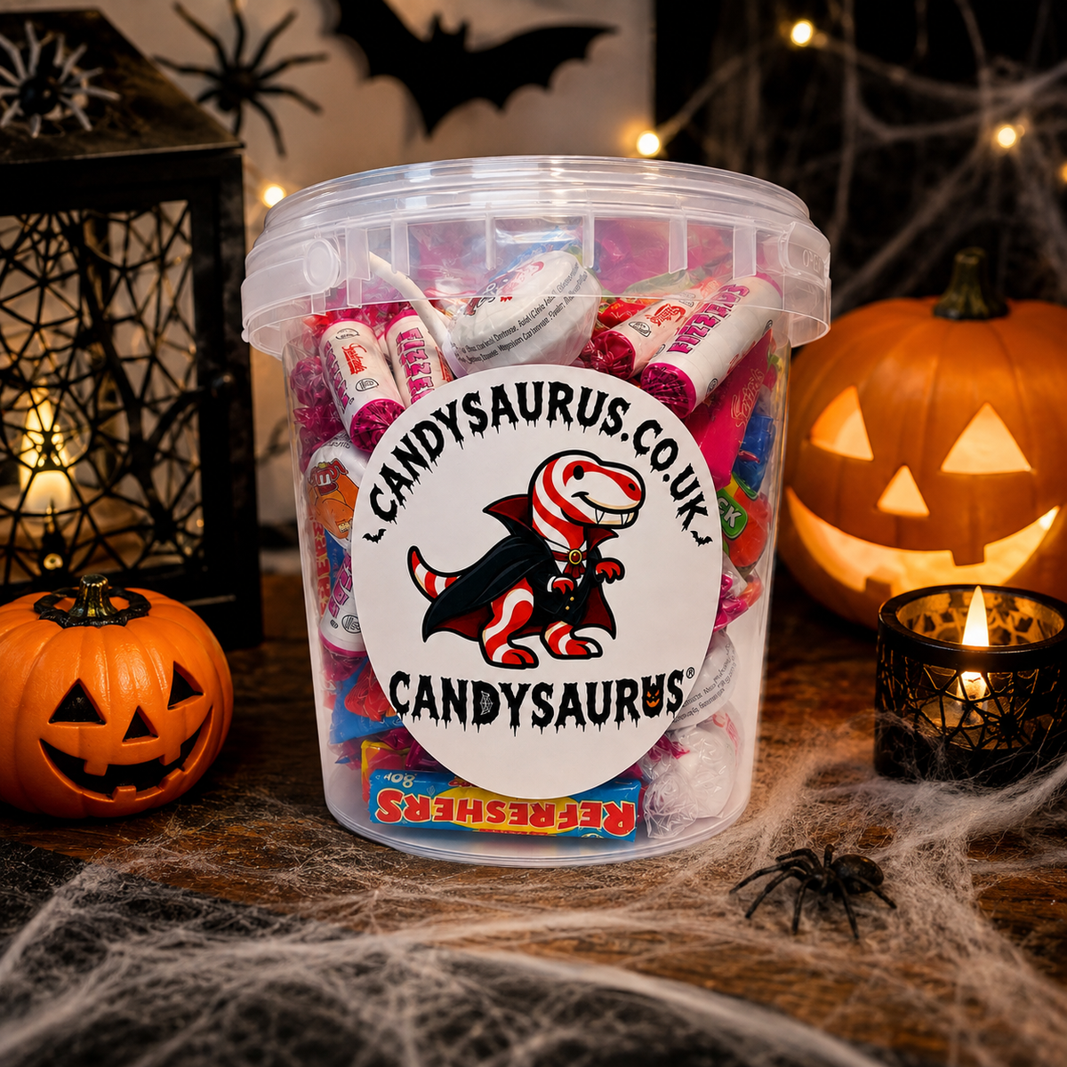 Halloween Sweets Bucket – Trick or Treat Sweets, Mixed Sweets & Individually Wrapped Treats