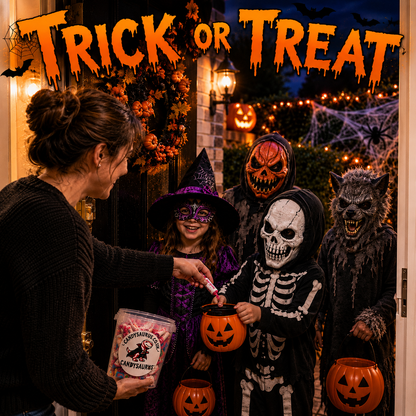 Halloween Sweets Bucket – Trick or Treat Sweets, Mixed Sweets & Individually Wrapped Treats