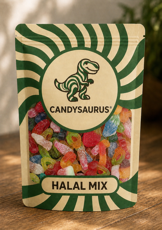 Halal Pick & Mix Sweets Bag, premium Large Candy Gift Bag, Retro & Modern Random Halal Sweet Selection, Perfect for Eid Mubarak, Easter, Birthdays, Congratulation, Movie Night.