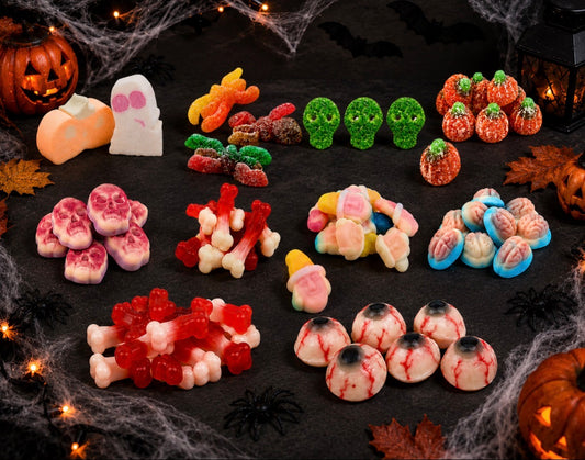 Halloween Sweets Bucket - 10 varieties of Halloween Pick and Mix Sweets