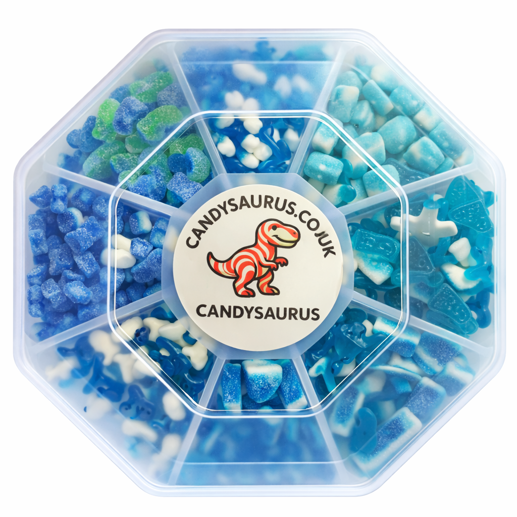 Candysaurus Blue Pick & Mix Large Sweet Platter