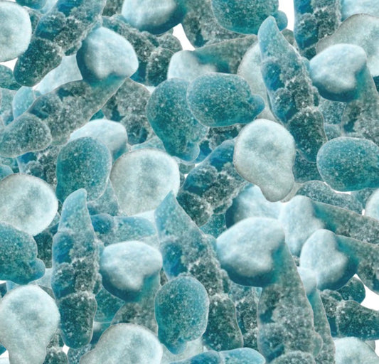 Blue Gummy and Foam Mix