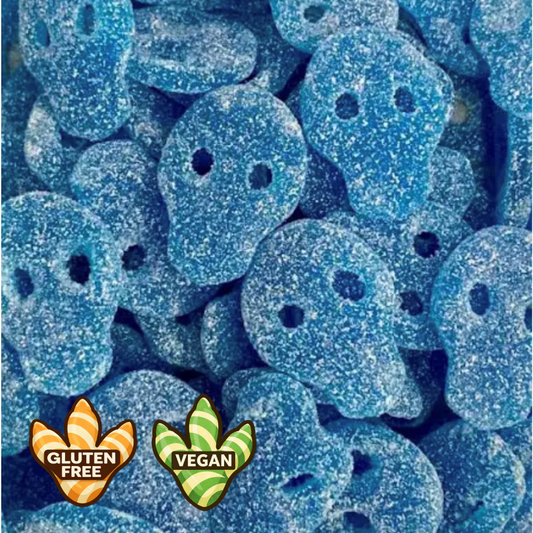Fizzy Blue Skulls