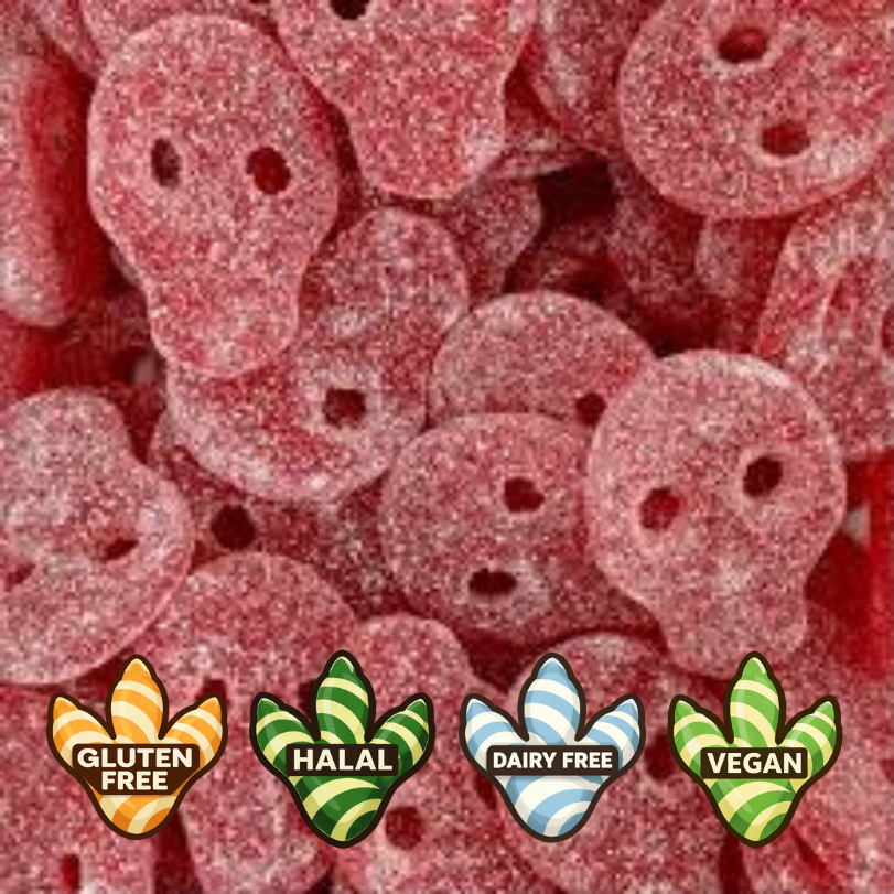 Fizzy Red Skulls
