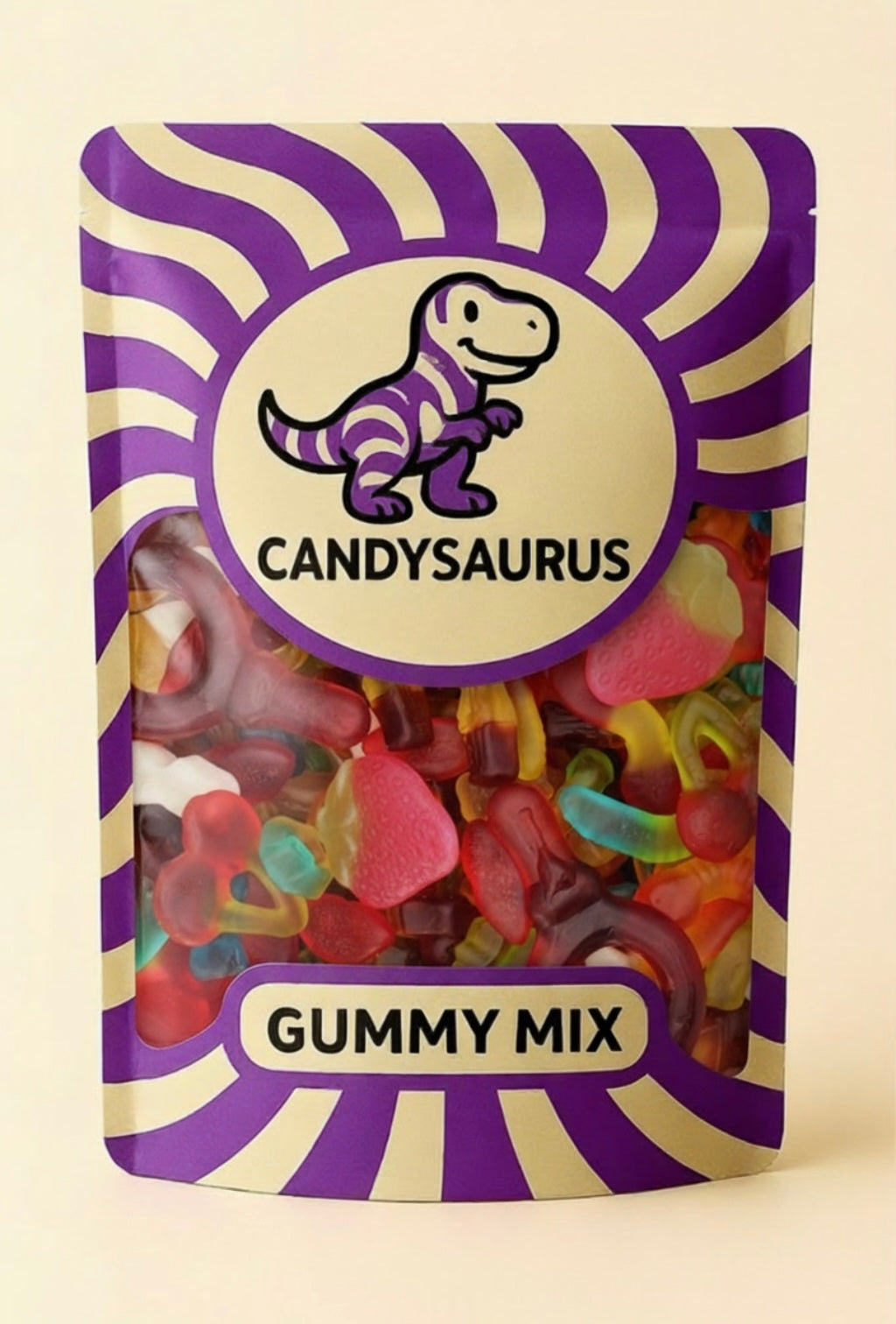 Candysaurus Gummy Mix - large Pick and Mix Assorted Sweets, 800g Pick n Mix Sweets