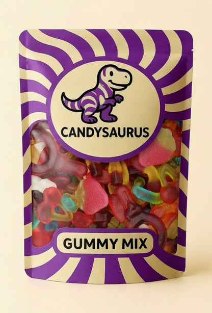 Candysaurus Gummy Mix - large Pick and Mix Assorted Sweets, 800g Pick n Mix Sweets