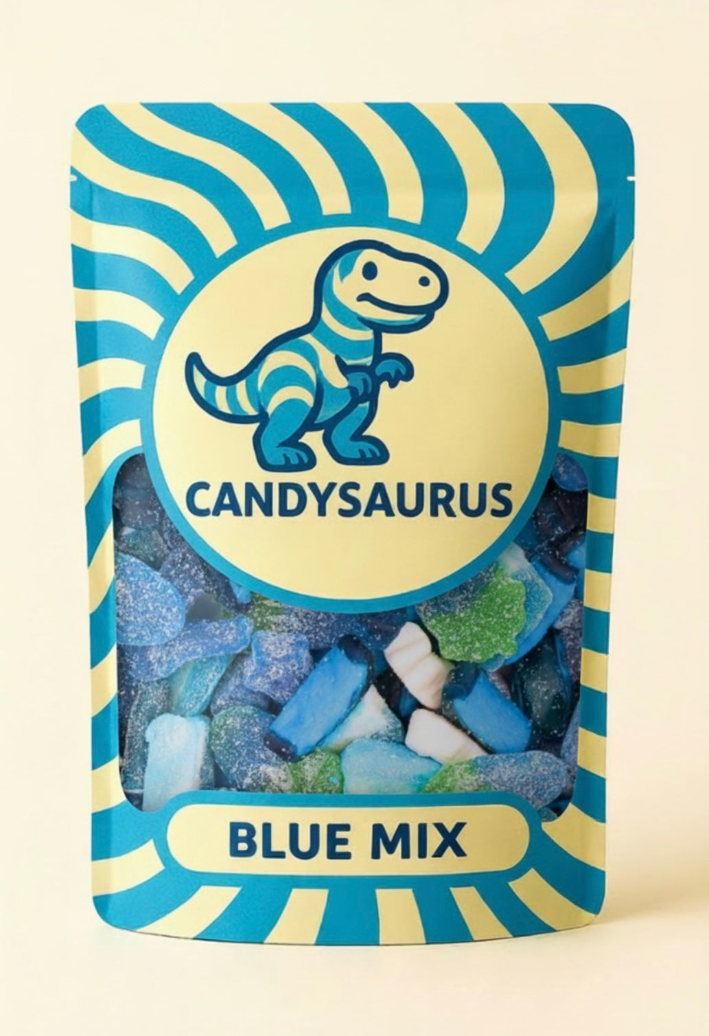 Candysaurus Blue Mix - large Pick and Mix Assorted Sweets, 800g Pick n Mix Sweets