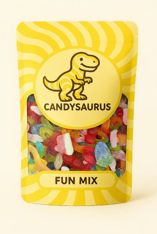 Candysaurus Fun Mix - large Pick and Mix Assorted Sweets, 800g Pick n Mix Sweets