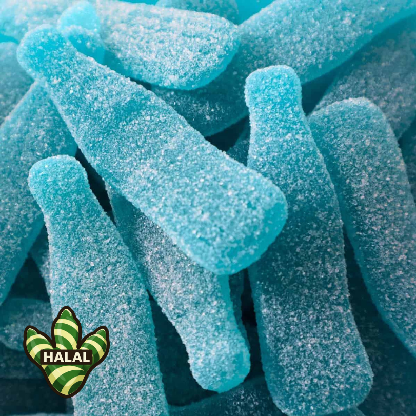 Giant Fizzy Blue Raspberry Bottles