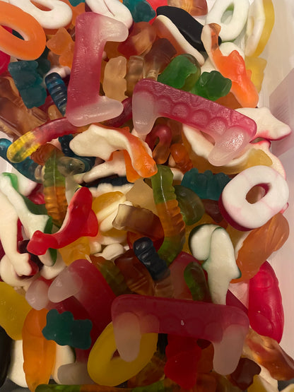 Candysaurus Gummy Mix - large Pick and Mix Assorted Sweets, 800g Pick n Mix Sweets