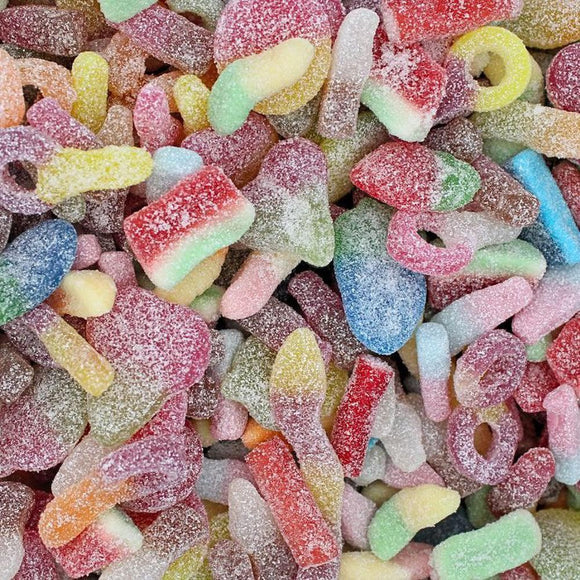 Candysaurus Fizzy Mix - large Pick and Mix Assorted Sweets, 800g Pick n Mix Sweets