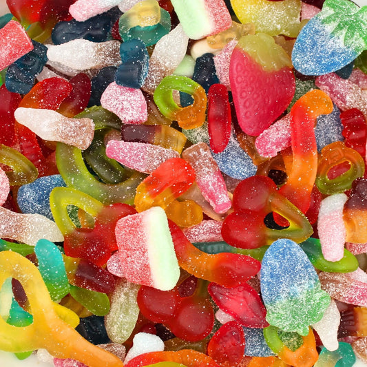 Candysaurus Vegan Mix - large Pick and Mix Assorted Sweets, 800g Pick n Mix Sweets