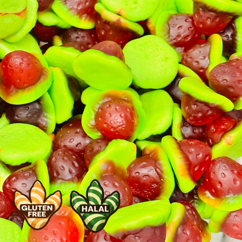 Jelly Filled Strawberries