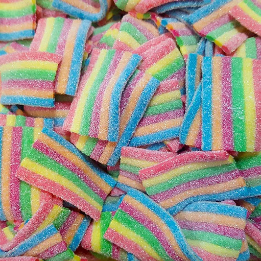 Mini Fizzy Rainbow Belts