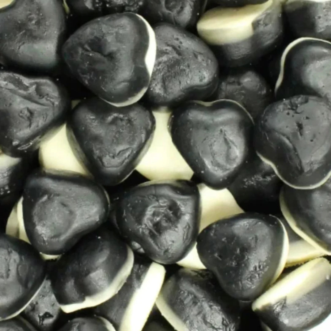 Liquorice Hearts