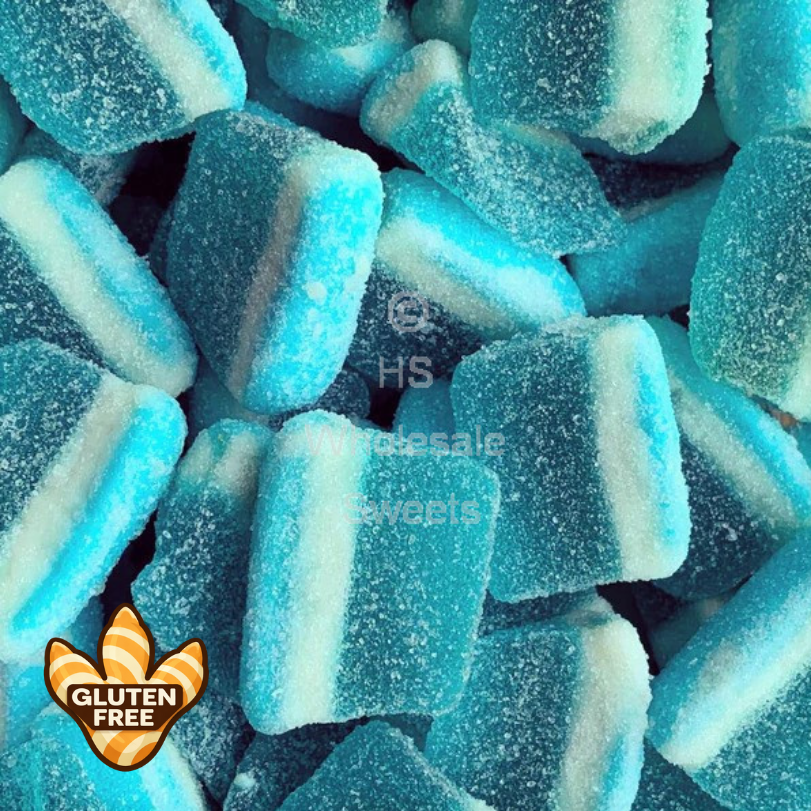 Sour Blue Raspberry Slices