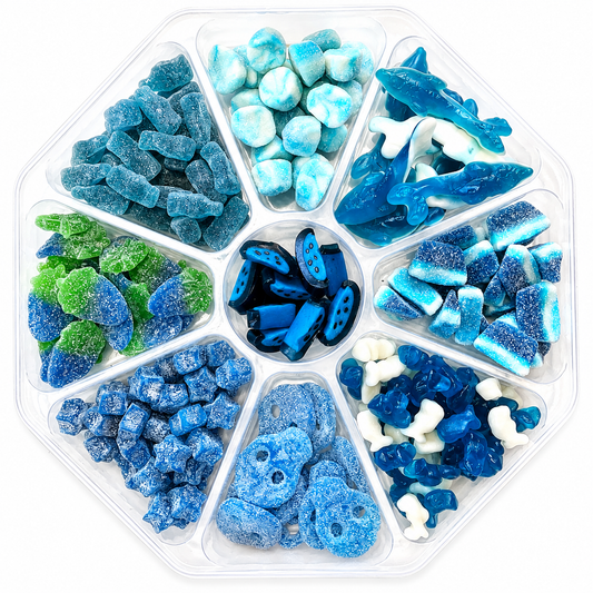 Candysaurus Blue Pick & Mix Large Sweet Platter