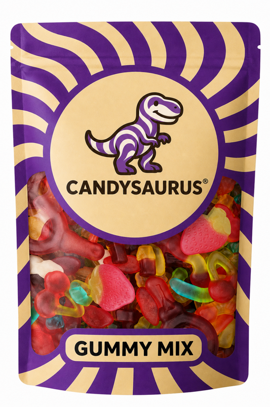 Candysaurus Gummy Mix - large Pick and Mix Assorted Sweets, 800g Pick n Mix Sweets